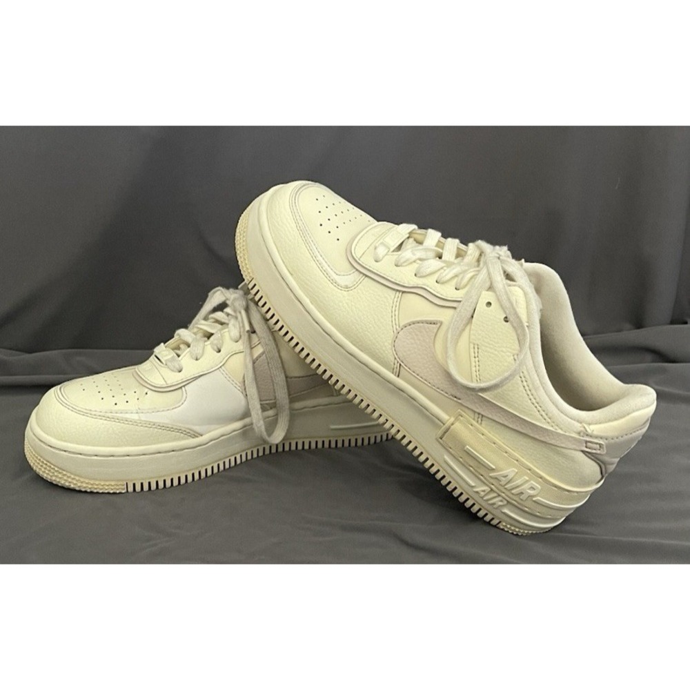 Nike Air Force 1 Low Shoes Sneaker Shadow Coconut Milk Women's Size 9.5